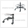 A Picture of product ALE-MT4610 Alera® Mota Series Big and Tall Stool Supports Up to 450 lb, 28.74" 32.67" Seat Height, Black