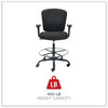 A Picture of product ALE-MT4610 Alera® Mota Series Big and Tall Stool Supports Up to 450 lb, 28.74" 32.67" Seat Height, Black