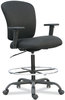 A Picture of product ALE-MT4610 Alera® Mota Series Big and Tall Stool Supports Up to 450 lb, 28.74" 32.67" Seat Height, Black