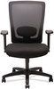 A Picture of product ALE-NV41B14 Alera® Envy Series Mesh High-Back Swivel/Tilt Chair Supports Up to 250 lb, 16.88" 21.5" Seat Height, Black