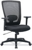 A Picture of product ALE-NV41B14 Alera® Envy Series Mesh High-Back Swivel/Tilt Chair Supports Up to 250 lb, 16.88" 21.5" Seat Height, Black