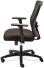 A Picture of product ALE-NV42B14 Alera® Envy Series Mesh Mid-Back Swivel/Tilt Chair Supports Up to 250 lb, 16.88" 21.5" Seat Height, Black