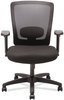 A Picture of product ALE-NV42B14 Alera® Envy Series Mesh Mid-Back Swivel/Tilt Chair Supports Up to 250 lb, 16.88" 21.5" Seat Height, Black