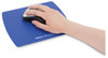 A Picture of product FEL-5908001 Fellowes® Ultra Thin Mouse Pad with Microban® Protection, 9 x 7, Sapphire Blue