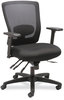 A Picture of product ALE-NV42B14 Alera® Envy Series Mesh Mid-Back Swivel/Tilt Chair Supports Up to 250 lb, 16.88" 21.5" Seat Height, Black