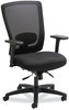 A Picture of product ALE-NV42M14 Alera® Envy Series Mesh Mid-Back Multifunction Chair Supports Up to 250 lb, 17" 21.5" Seat Height, Black