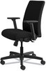 A Picture of product HON-IT105CU10 HON® Ignition® Series Fabric Low-Back Task Chair Supports Up to 300 lb, 17" 21.5" Seat Height, Black