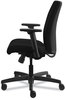 A Picture of product HON-IT105CU10 HON® Ignition® Series Fabric Low-Back Task Chair Supports Up to 300 lb, 17" 21.5" Seat Height, Black