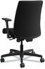 A Picture of product HON-IT105CU10 HON® Ignition® Series Fabric Low-Back Task Chair Supports Up to 300 lb, 17" 21.5" Seat Height, Black