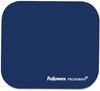 A Picture of product FEL-5933801 Fellowes® Mouse Pad with Microban® Protection, 9 x 8, Navy