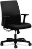 A Picture of product HON-IT105CU10 HON® Ignition® Series Fabric Low-Back Task Chair Supports Up to 300 lb, 17" 21.5" Seat Height, Black