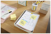 A Picture of product MMM-635YW Post-it® Notes Original Pads in Canary Yellow Note Ruled, 3" x 5", 100 Sheets/Pad, 12 Pads/Pack