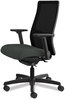 A Picture of product HON-IW103CU19 HON® Ignition® Series Mesh Mid-Back Work Chair Supports Up to 300 lb, 17.5" 22" Seat Height, Iron Ore Black Back/Base