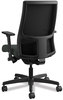 A Picture of product HON-IW103CU19 HON® Ignition® Series Mesh Mid-Back Work Chair Supports Up to 300 lb, 17.5" 22" Seat Height, Iron Ore Black Back/Base