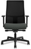 A Picture of product HON-IW103CU19 HON® Ignition® Series Mesh Mid-Back Work Chair Supports Up to 300 lb, 17.5" 22" Seat Height, Iron Ore Black Back/Base