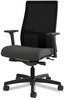 A Picture of product HON-IW103CU19 HON® Ignition® Series Mesh Mid-Back Work Chair Supports Up to 300 lb, 17.5" 22" Seat Height, Iron Ore Black Back/Base