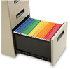 A Picture of product ALE-PABBFPY Alera® File Pedestal Left or Right, 3-Drawers: Box/Box/File, Legal/Letter, Putty, 14.96" x 19.29" 27.75"