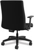 A Picture of product HON-IW801CU10 HON® Ignition® Series Big & Tall Mid-Back Work Chair Big/Tall Supports Up to 450 lb, 17" 20" Seat Height, Black