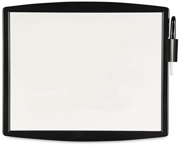 Fellowes® Partition Additions™ Dry Erase Board 15.38 x 13.25, White Surface, Dark Graphite HPS Frame