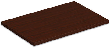 HON® Mod Low Credenza Top 30w x 20d 1h, Traditional Mahogany