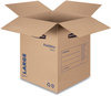 A Picture of product FEL-7714001 Bankers Box® SmoothMove™ Basic Moving Boxes Regular Slotted Container (RSC), Large, 18" x 24", Brown/Blue, 15/Carton
