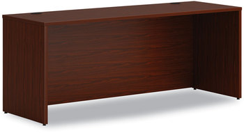 HON® Mod Credenza Shell 72w x 24d 29h, Traditional Mahogany