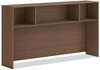 A Picture of product HON-LDH72LE1 HON® Mod Desk Hutch 3 Compartments, 72w x 14d 39.75h, Sepia Walnut