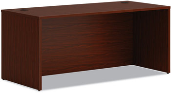 HON® Mod Desk Shell 66" x 30" 29", Traditional Mahogany