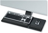 A Picture of product FEL-8017801 Fellowes® Designer Suites™ Compact Keyboard Tray 19w x 9.5d, Black
