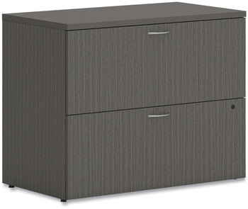 HON® Mod Lateral File 2 Legal/Letter-Size Drawers, Slate Teak, 36" x 20" 29"