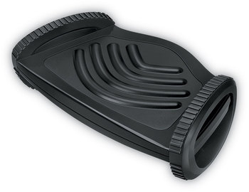 Fellowes® Compact Foot Rocker Adjustable, Black