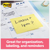 A Picture of product MMM-65418CP Post-it® Notes Original Pads in Canary Yellow Cabinet Pack, 3" x 90 Sheets/Pad, 18 Pads/Pack