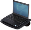 A Picture of product FEL-8030401 Fellowes® Laptop GoRiser™ 15" x 10.75" 0.31", Black