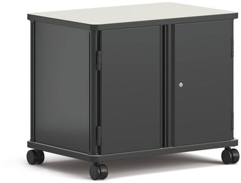 HON® SmartLink® Modular Storage Cabinet 36.75 x 24.25 30, Charcoal
