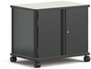 A Picture of product HON-LSC36T2DCB9S HON® SmartLink® Modular Storage Cabinet 36.75 x 24.25 30, Charcoal