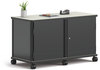 A Picture of product HON-LSC52T21DB9S HON® SmartLink® Modular Storage Cabinet 52.75 x 24.25 30. Charcoal