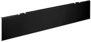 HON® Universal Modesty Panels Panel, 38w x 0.13d 9.63h, Black