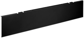 HON® Universal Modesty Panels Panel, 50w x 0.13d 9.63h, Black