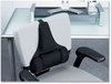 A Picture of product FEL-8037601 Fellowes® Professional Series Back Support with Microban® Protection 15 x 2 14.5, Black