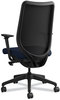 A Picture of product HON-N103CU98 HON® Nucleus® Series Work Chair with Ilira®-Stretch M4 Back ilira-Stretch Supports Up to 300 lb, 17" 22" Seat Height, Navy Seat/Back, Black Base