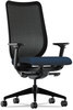 A Picture of product HON-N103CU98 HON® Nucleus® Series Work Chair with Ilira®-Stretch M4 Back ilira-Stretch Supports Up to 300 lb, 17" 22" Seat Height, Navy Seat/Back, Black Base