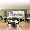 A Picture of product ALE-QB8116P Alera® QUB Series Armless L Sectional Powered 26.38w x 26.38d 30.5h, Black