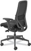 A Picture of product HON-NR12SAMC10BT HON® Nucleus® Series Recharge Task Chair Supports Up to 300 lb, 16.63 21.13 Seat Height, Black Seat/Back, Base