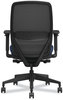 A Picture of product HON-NR12SAMP13BT HON® Nucleus® Series Recharge Task Chair Up to 300lb, 16.63" 21.13" Seat Ht, Navy Black Back/Base, Ships in 7-10 Bus Days