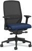 A Picture of product HON-NR12SAMP13BT HON® Nucleus® Series Recharge Task Chair Up to 300lb, 16.63" 21.13" Seat Ht, Navy Black Back/Base, Ships in 7-10 Bus Days