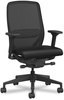 A Picture of product HON-NR12SAMU10BT HON® Nucleus® Series Recharge Task Chair Supports Up to 300 lb, 16.63 21.13 Seat Height, Black, Ships in 7-10 Business Days