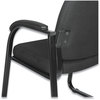 A Picture of product ALE-RL43C11 Alera® Genaro Series Half-Back Sled Base Guest Chair Fabric 25" x 24.80" 33.66", Black Seat, Back,