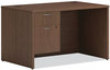 A Picture of product HON-PLPHBFLE1 HON® Mod Support Pedestal Left or Right, 2-Drawers: Box/File, Legal/Letter, Sepia Walnut, 15" x 20"