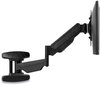 A Picture of product FEL-8043501 Fellowes® Single Arm Wall Mount up to 42"/66 lbs