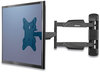 A Picture of product FEL-8043601 Fellowes® Full Motion TV Wall Mount 16.25w x 19.75d 17.87h, Black
